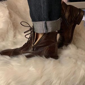 Bed Stu Bonnie Boots - Size 7.5 - Teak Rustic